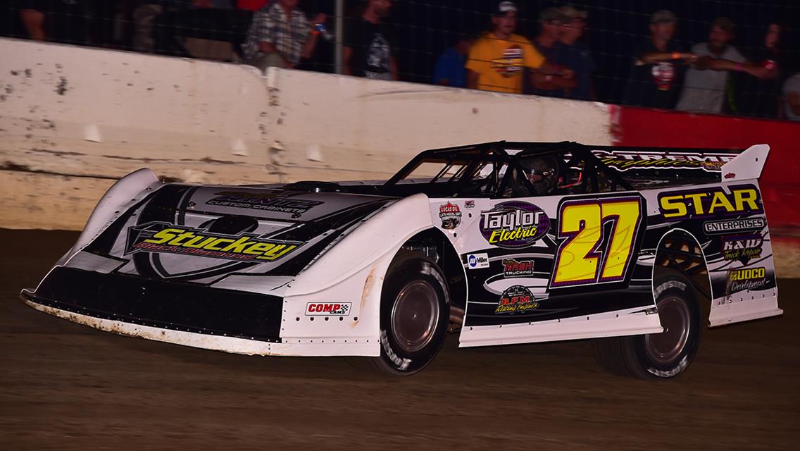 Taylor and Birkhofer on Front Row for COMP Cams Topless 100 at Batesville Motor Speedway