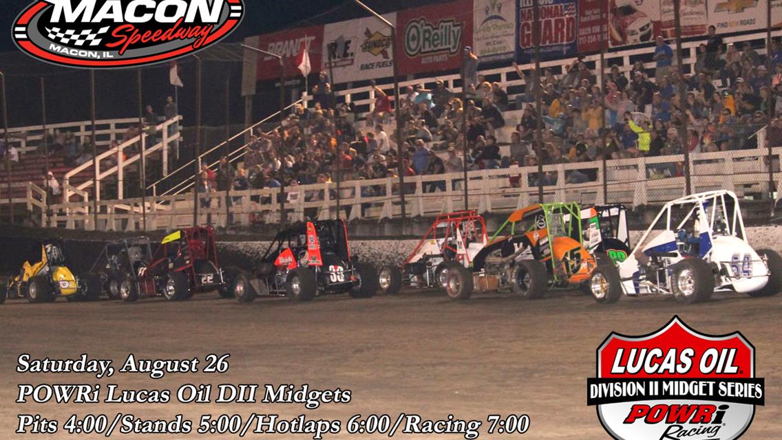 POWRi D-II Midgets Head to Macon