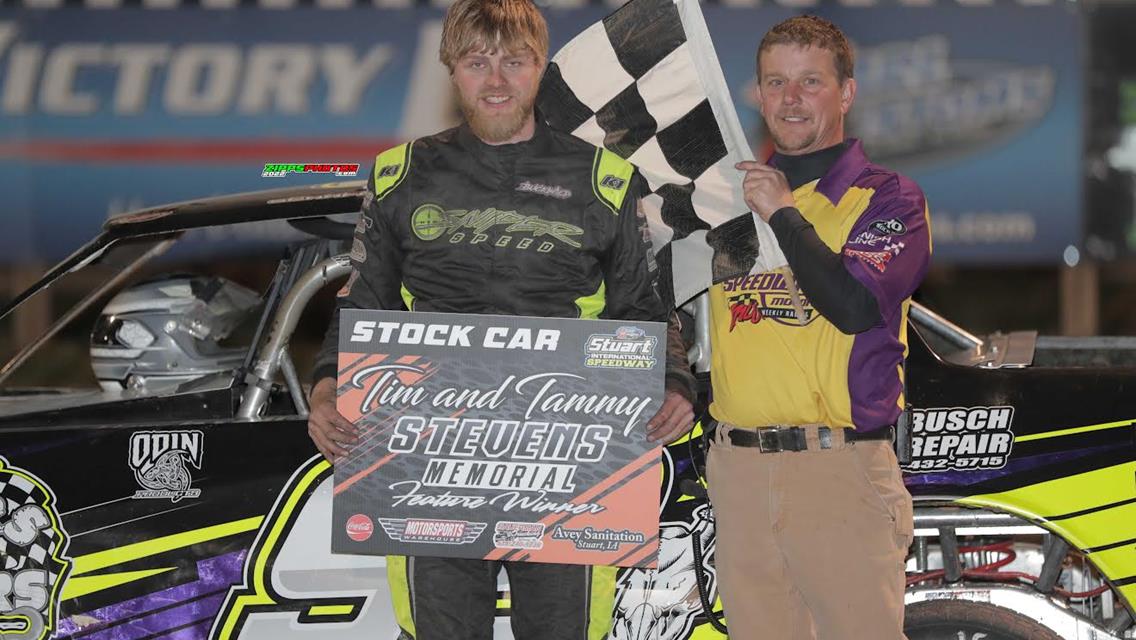 Ward Dominant at Stevens Memorial
