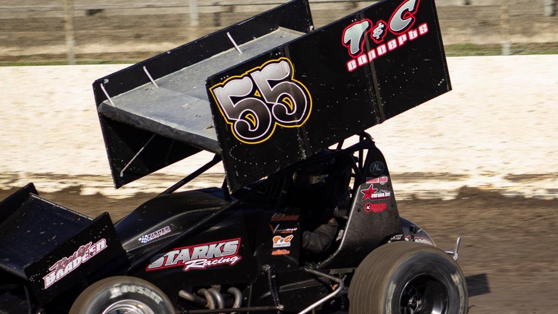 Starks Earns Third Triumph of Year During Final Start of the Season