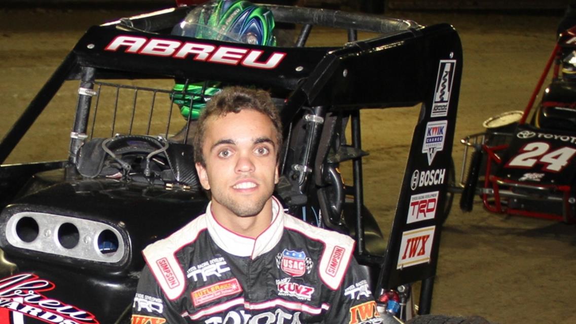 USAC CHAMP ABREU STARS AT THE CHILI BOWL!
