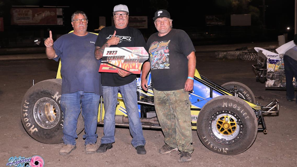 Shrader Clinches IMCA Sport Modified Title With Win At Antioch Speedway