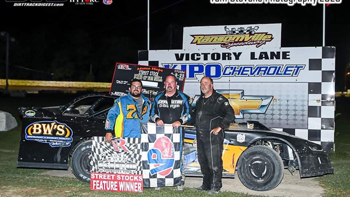 Byron Dewitt Wins Mateo Hope King of the Hill; Ryan Plante and Mike Kramarz Claim Track Titles