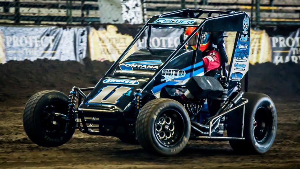 Felker Adds Two More Top 10s During Belleville Bash at Belle-Clair Speedway