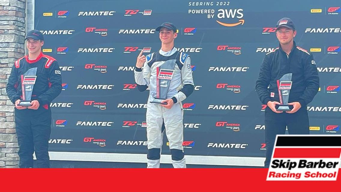 ALIANELL AND RANKIN TRADE VICTORIES AT SEBRING RACEWAY!