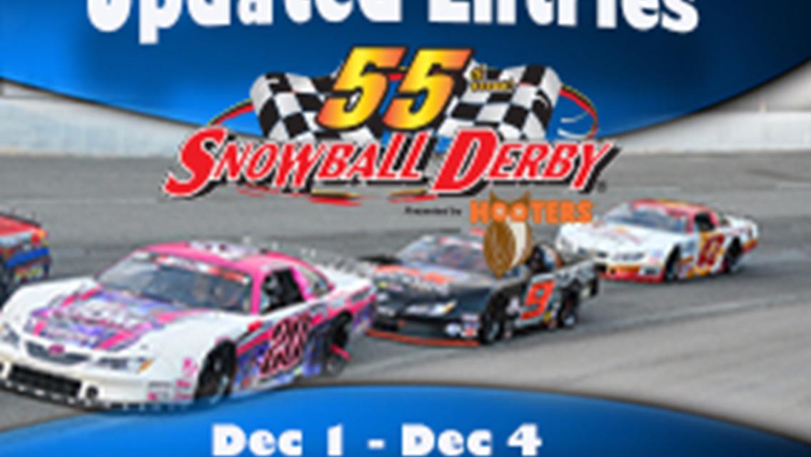 WEDNESDAY 11/9 UPDATED ENTRIES ALL 7 DIVISIONS