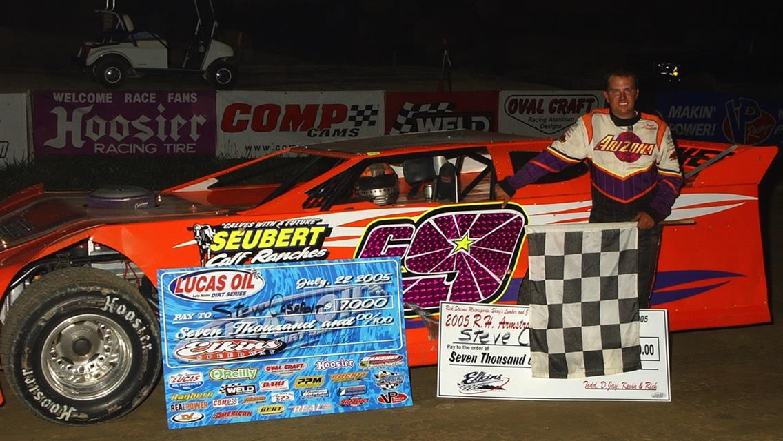 Steve Casebolt, Jr. Cashes In With R.H. Armstrong Memorial Win at Elkins Speedway