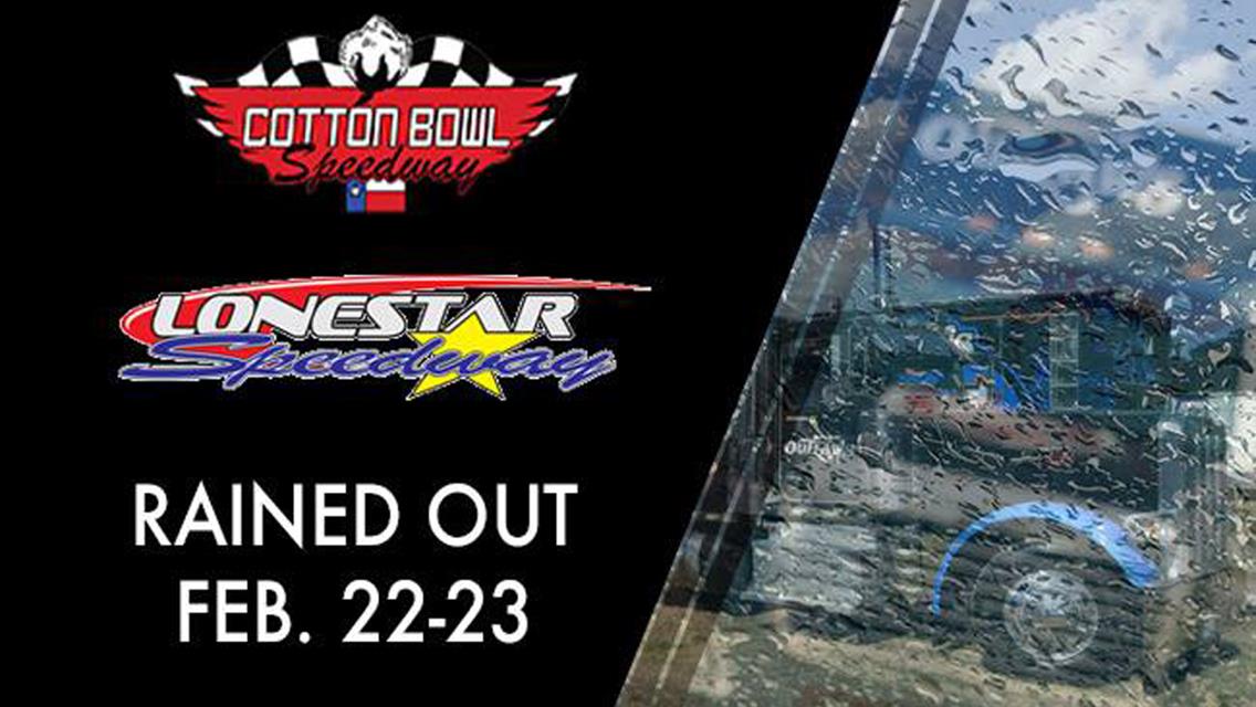 Outlaws weekend in Texas rained out