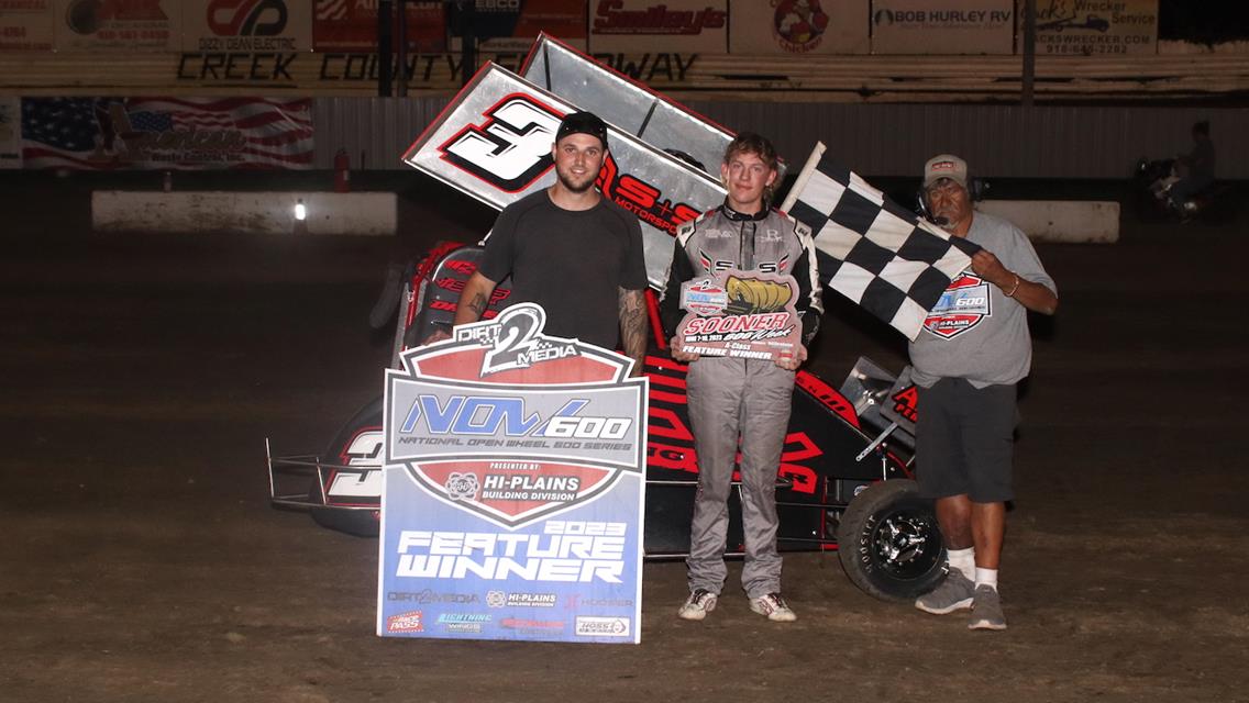 Schroeder And Nunley Double Up While Flud Returns To Victory Lane With NOW600 At Creek County Speedway