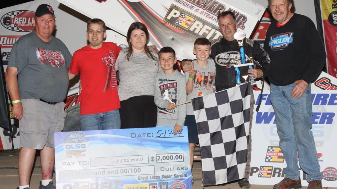 THE OHIO GASMAN AND 305 DRIVER BRYAN SEBETTO SECURE THE MI AND OH WEEKEND