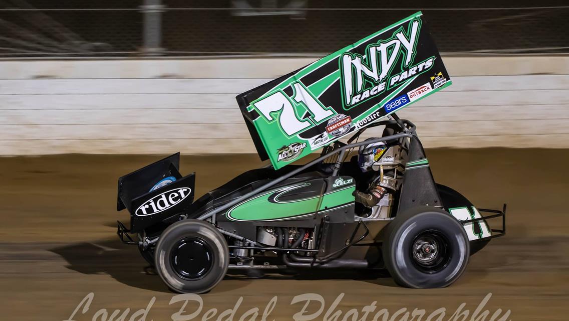 Giovanni Scelzi Scores First Career Podium Finish at Knoxville Raceway