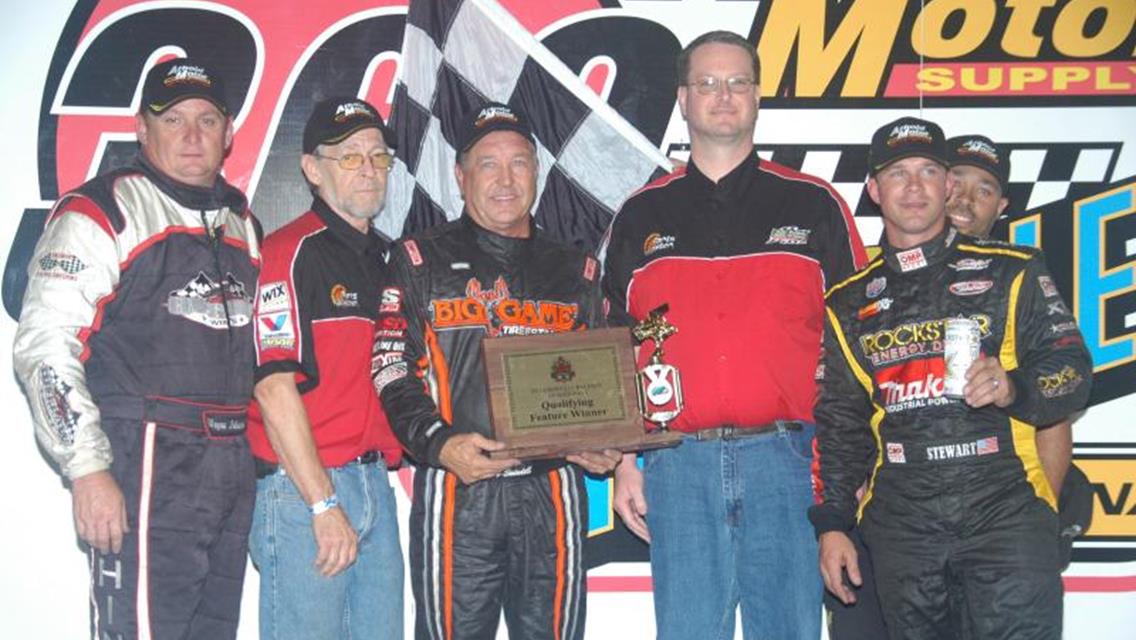 Swindell wins second qualifying main of 21st Annual 360 Knoxville Nationals!