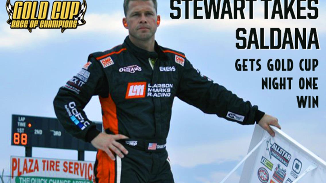 Stewart Takes Night One at Gold Cup