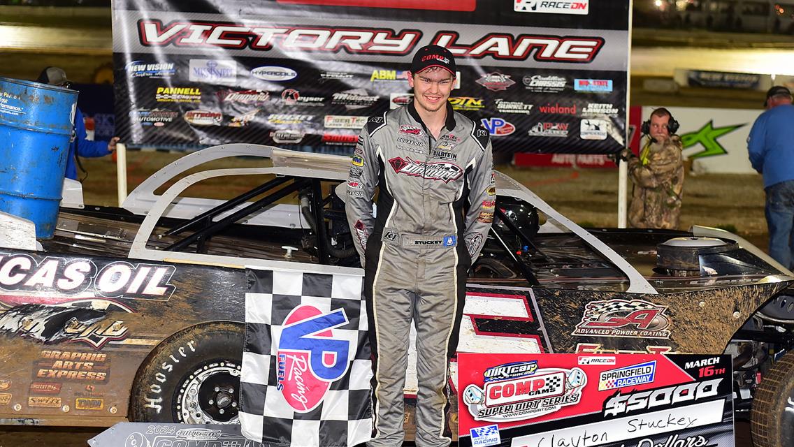 Springfield Raceway (Springfield, MO) – Comp Cams Super Dirt Series – March Madness – March 16th, 2024. (Todd Boyd Photo)