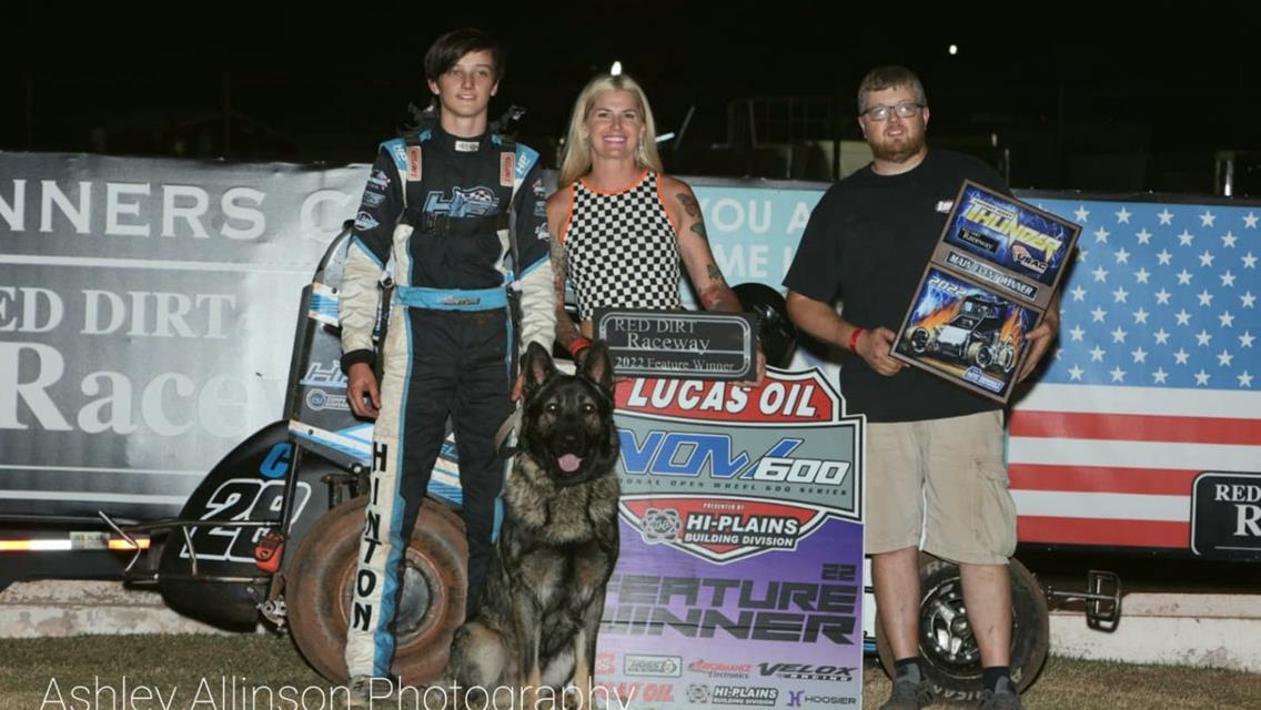 Hinton and Nunley Top Tuesday Special At Red Dirt Raceway