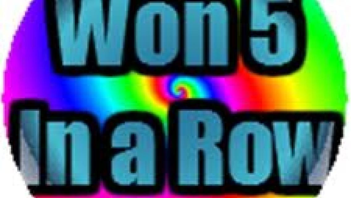 Won 5 in a row