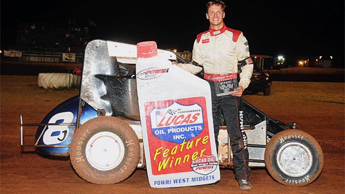 Beason Breaks Through For First POWRi West Win