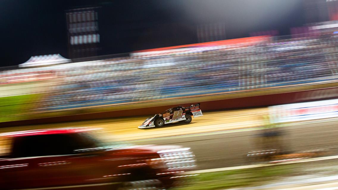 Lucas Oil Speedway (Wheatland, MO) – Lucas Oil Late Model Dirt Series – Diamond Nationals – July 17th, 2021. (Heath Lawson photo)