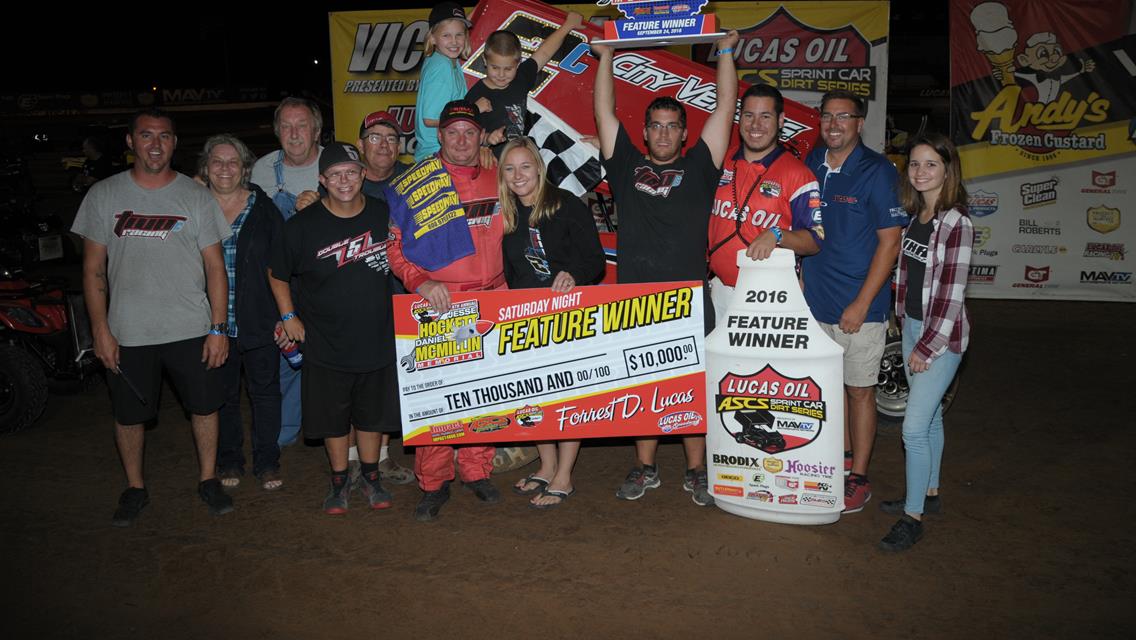 Thrilling Victory For Wayne Johnson in $10,000 Hockett/McMillin Memorial Finale