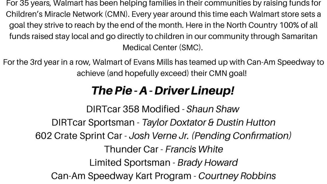 Can-Am Speedway Looking To Beat Mother Nature on Armed Forces Tribute Night