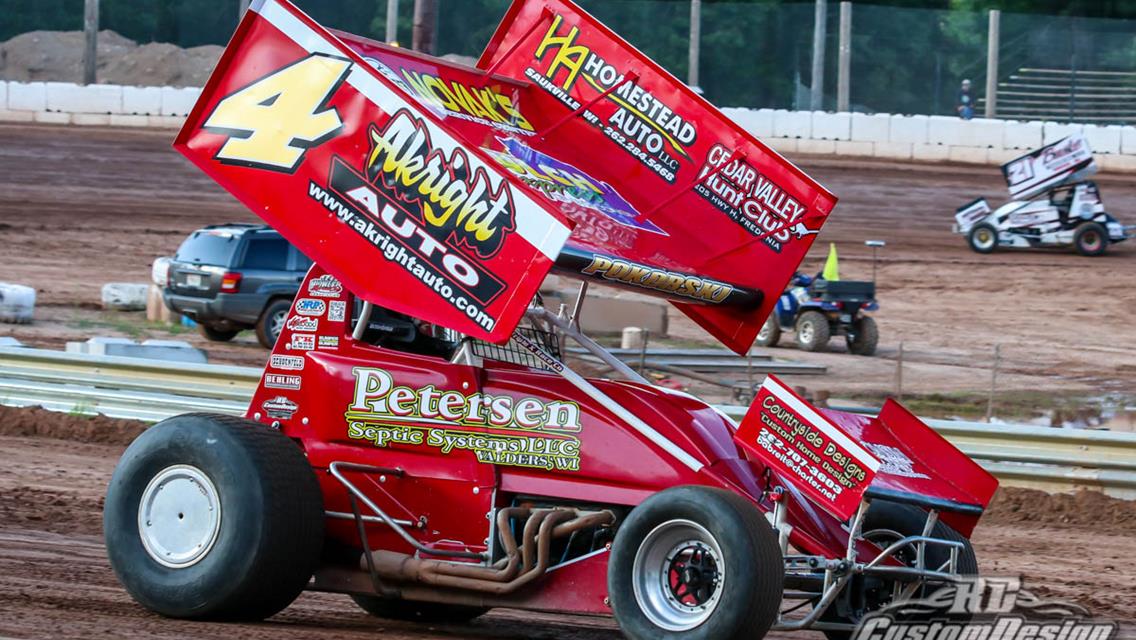 Pokorski advances 10 spots in PDTR 360 Sprint Car top-10 charge