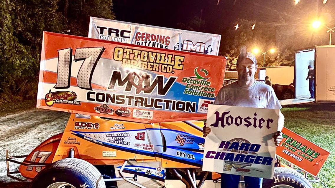 RIDENOUR HOLDS ON FOR BIG PAYDAY