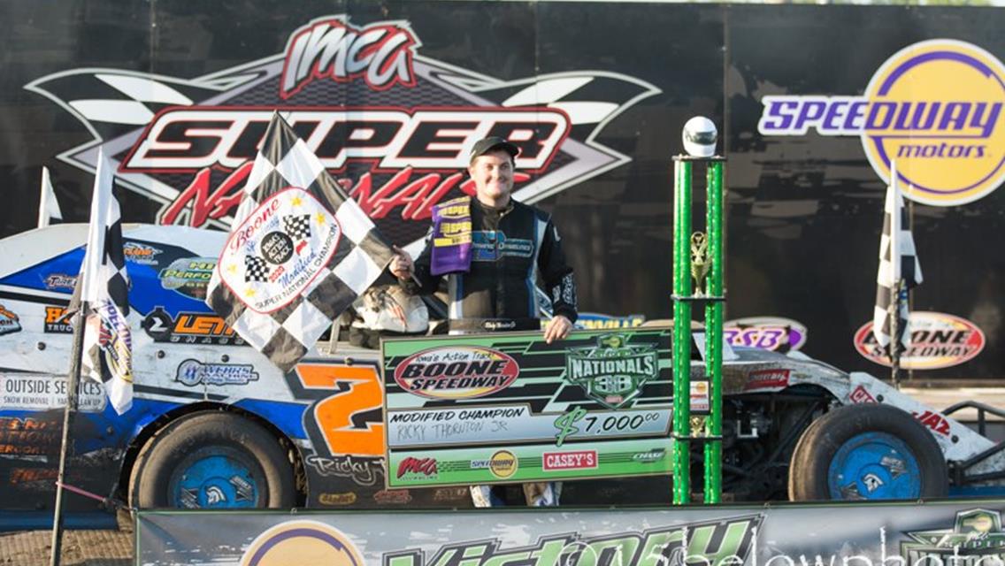 Ricky Thornton Jr. Makes History at IMCA Super Nationals