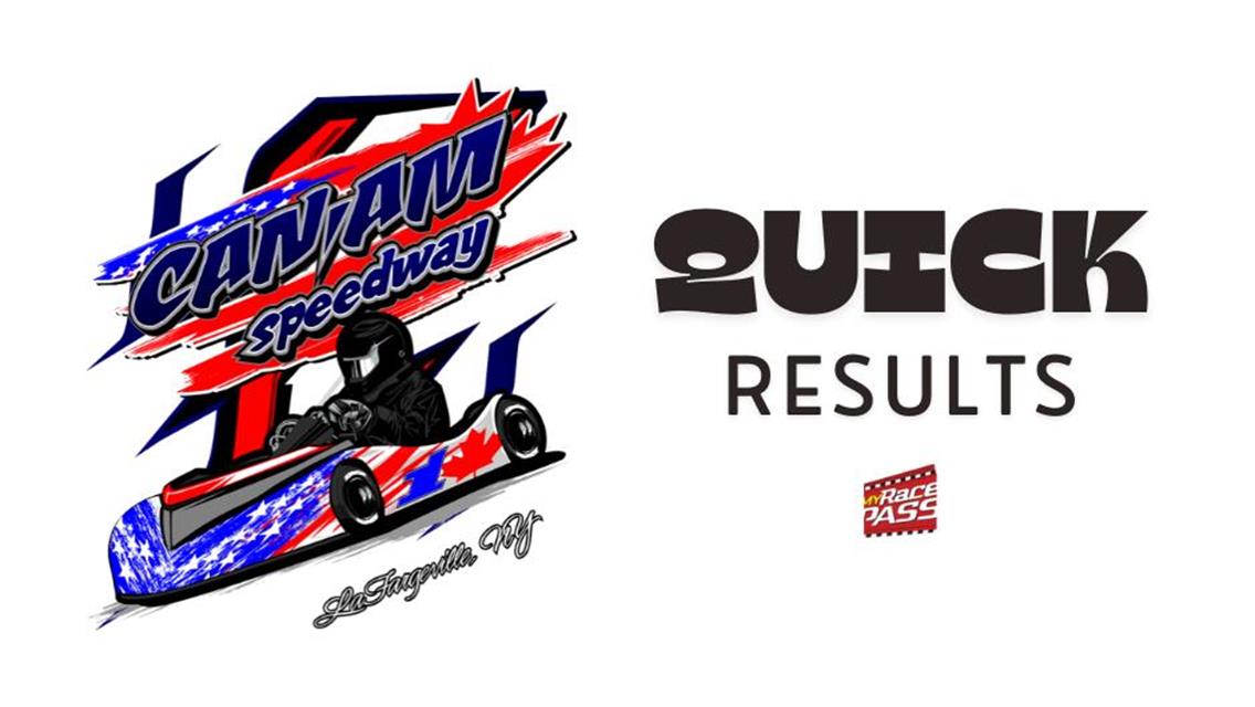 Season Opener (06.07.25) - Quick Results