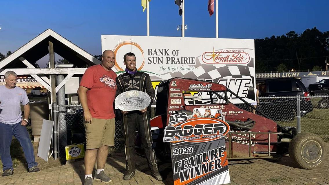 Fireworks At the Finish as Stark Wins at Angell Park