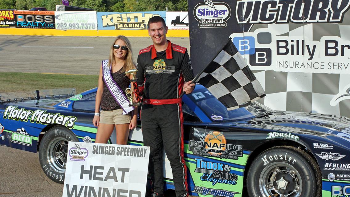 Nottestad wins &#39;Back In The Day&#39; 50-Lap Late Model Feature at Slinger