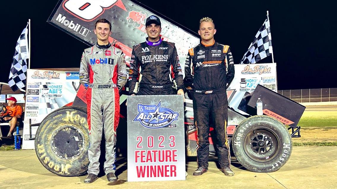 Aaron Reutzel prevails in All Stars &#39;Beach Brawl&#39; at Lake Ozark Speedway