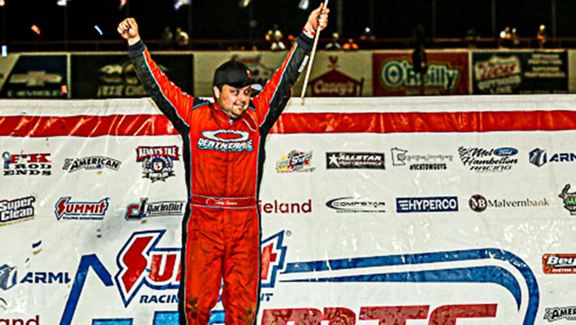Sanders snaps Ramirez&#39;s dominance at USMTS Slick Mist Show-Me Shootout at Lucas Oil Speedway