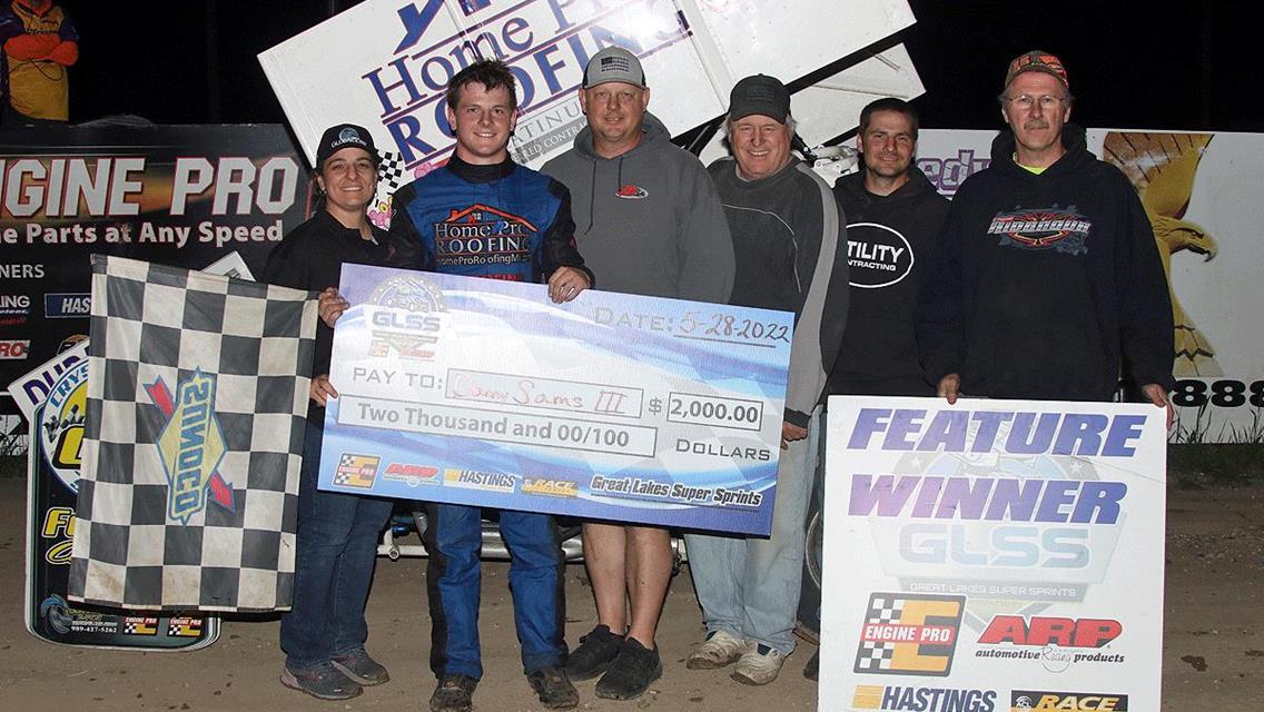 SAMS WINS AGAIN AT CRYSTAL