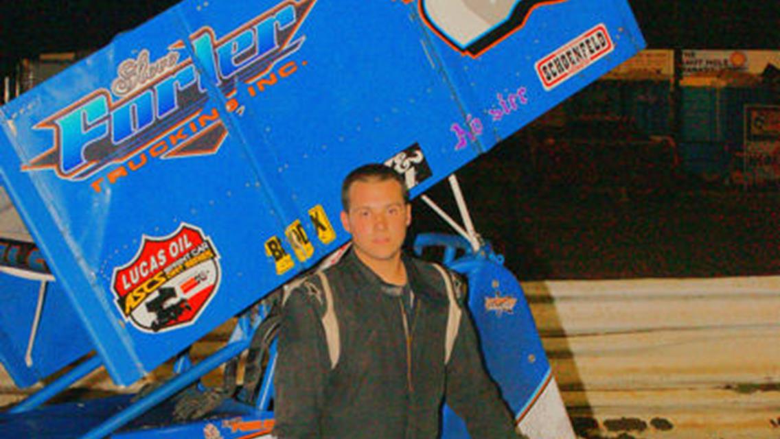 Forler Lands First ASCS Win at Lebanon!