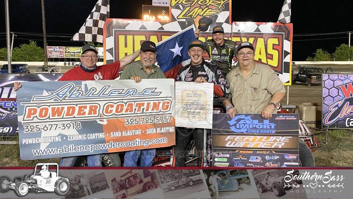 Kyle Jones On Top With ASCS Elite Non-Wing At Heart O’ Texas Speedway