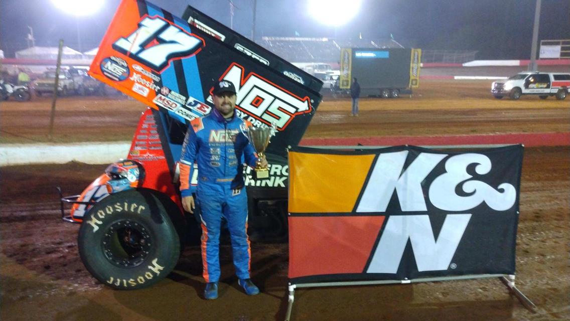 Stenhouse repeats WIN in USCS Sprints at Talladega halfway through