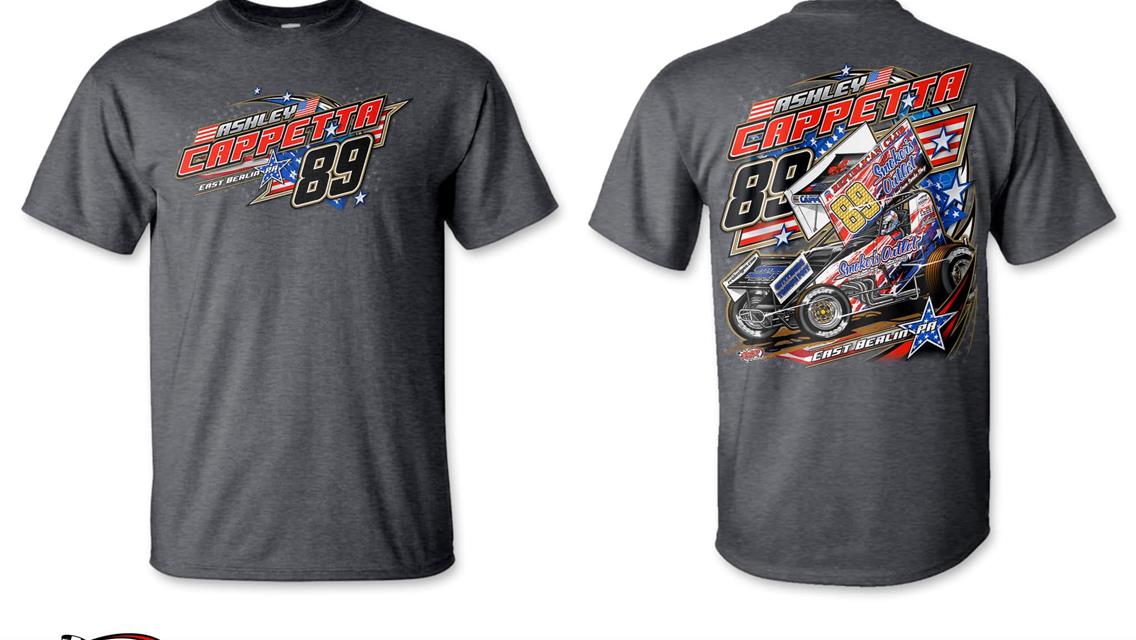 New T-shirts for patriotic scheme car are now available!