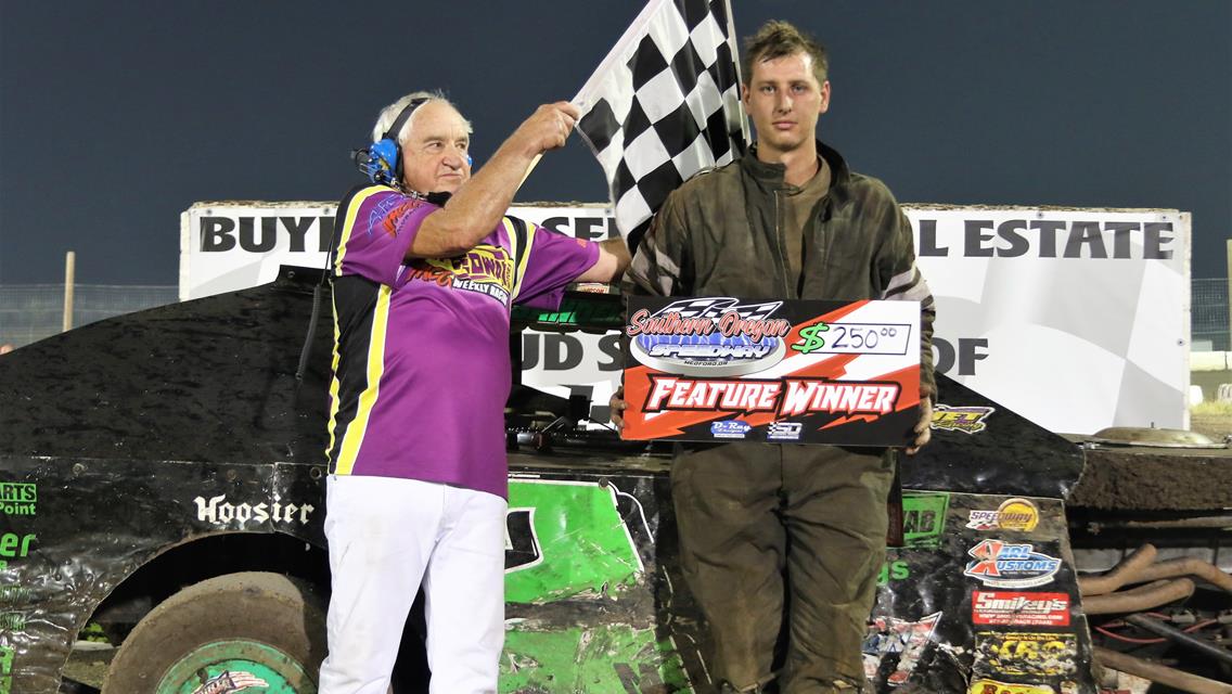 Wheeler, Hudson, And Sanders Collect August 14th World Famous Auto Night Wins At Southern Oregon