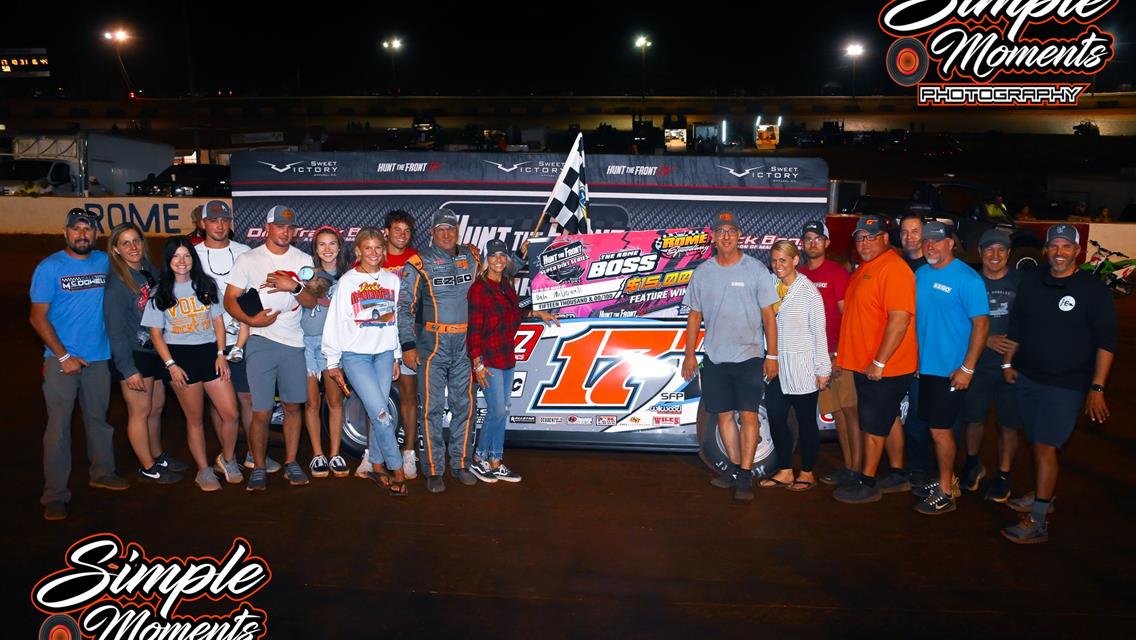 Rome Speedway (Rome, GA) – Hunt the Front Super Dirt Series – September 2nd, 2023. (Zackary Washington photo)