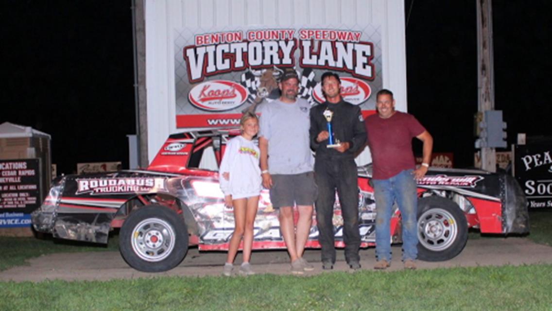 Berry is best in Bald Tire Bash at Benton County Speedway