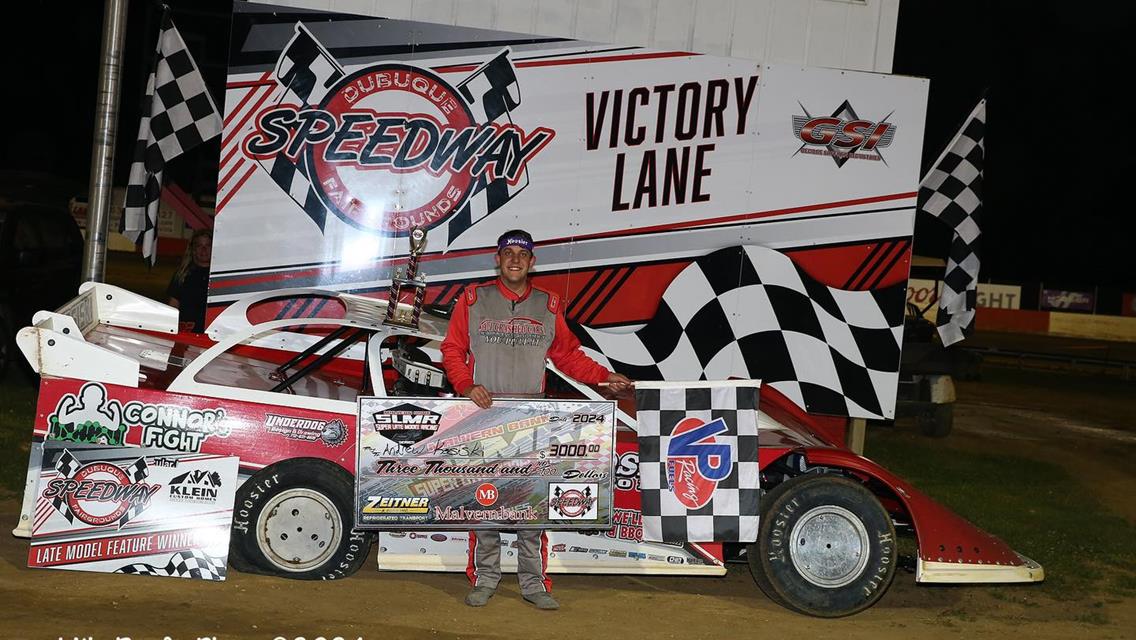 Dubuque Fairgrounds Speedway (Dubuque, IA) – Malvern Bank East Series – June 20th, 2024. (Mike Ruefer Photos)