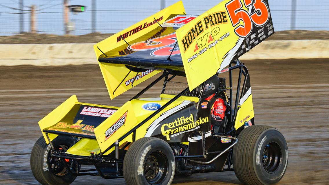 Dover Sidelined by Mechanical Problem at I-80 Speedway Last Friday