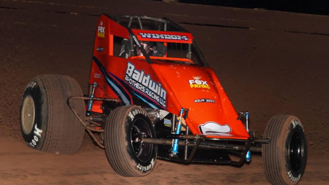 WINDOM WRANGLES FIRST USAC SOUTHWEST SPRINT CAR VICTORY AT ARIZONA SPEEDWAY