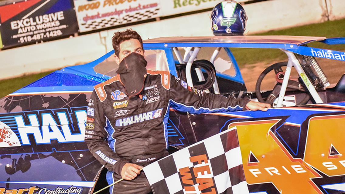 Stewart Friesen Capped Wild 2020 with Hoosier Championship