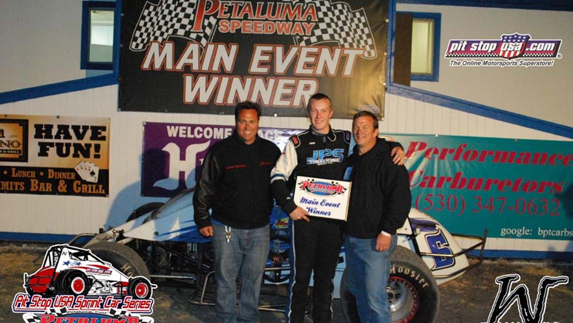 Stornetta Pads Point Lead With Fourth Victory in Pit Stop USA Sprint Car Series.