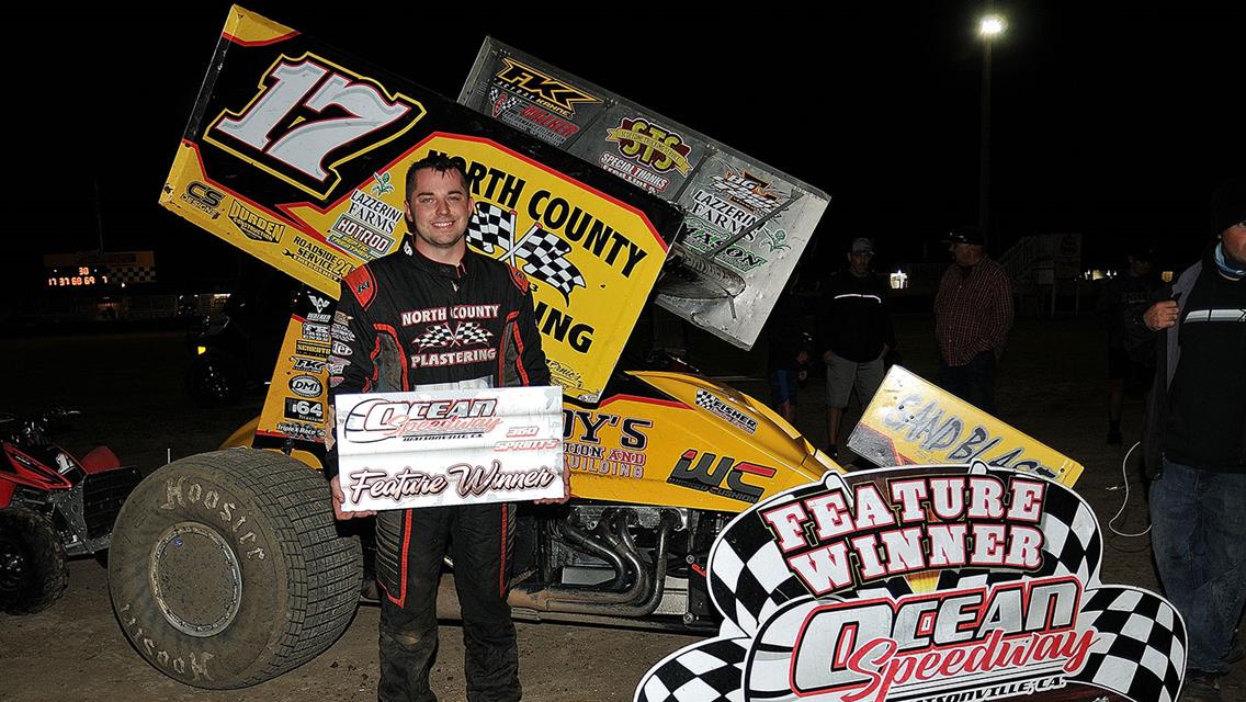 JUSTIN SANDERS FEELING FINE WITH WIN NUMBER NINE IN THE OCEAN SPRINTS