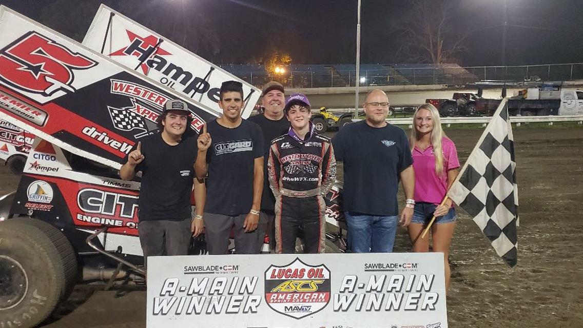 Ryan Timms Wins A Wild One At Riverside International Speedway