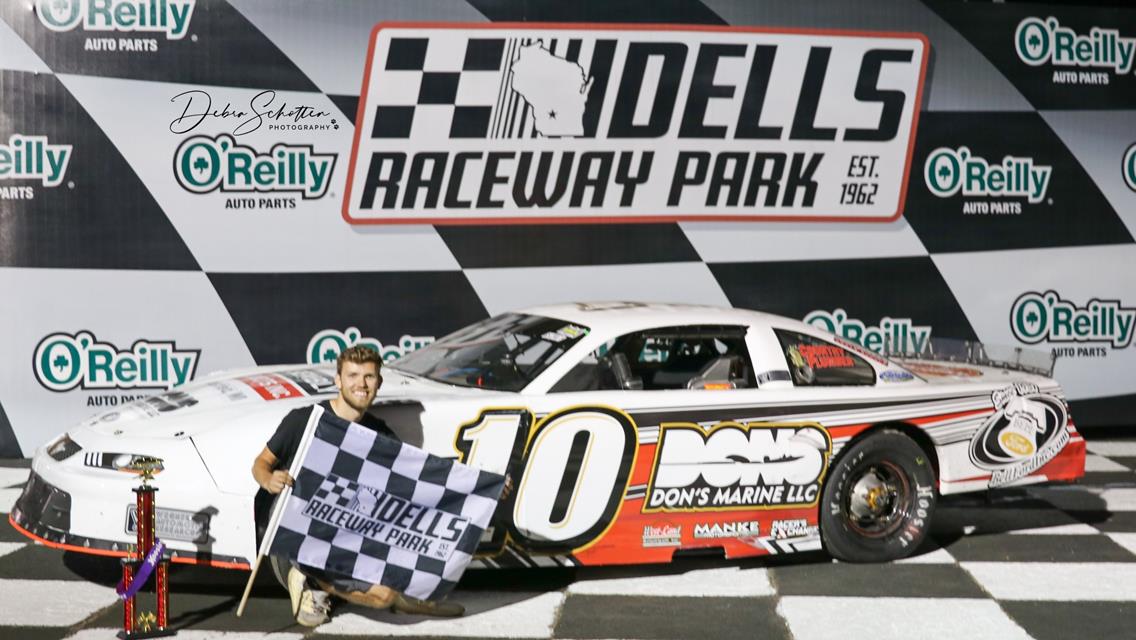 MANKE MUSCLES TO PRO LATE MODEL B-MAIN WIN