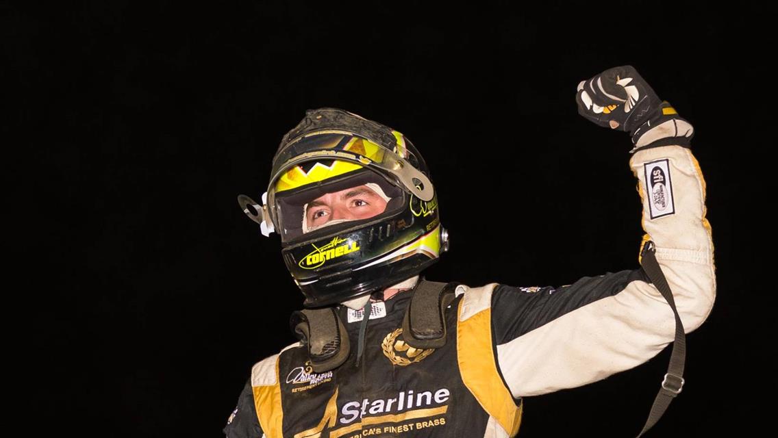 Jonathan Cornell Outruns The Rain At Lake Ozark Speedway For ASCS Warrior Region Score