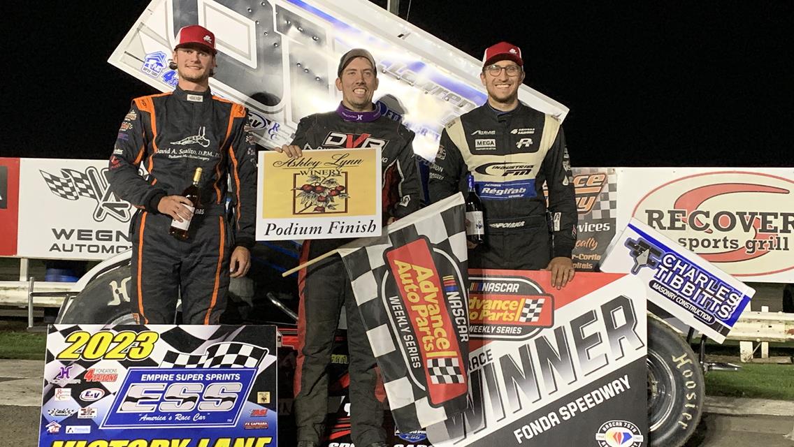 Varin Wins Earl Halaquist Memorial at Fonda Speedway